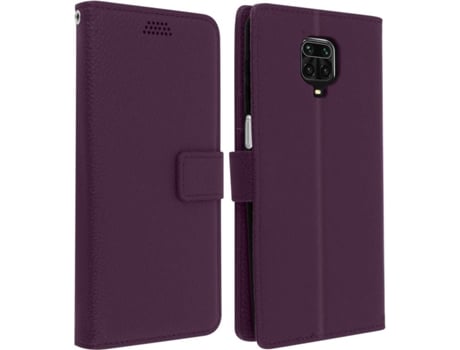 Funda Xiaomi Redmi Note 9 AVIZAR FOLIO-LENNY-PP-NT9S Morado