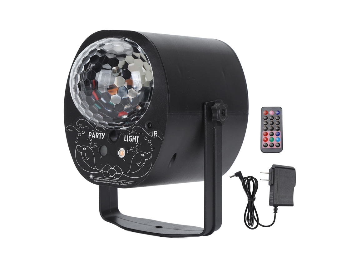 Luces LED 3 en 1 para fiestas, modelo 2026, con activación por sonido y control remoto para bodas y cumpleaños, 100-240 V.