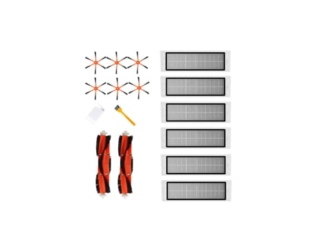 Escova lateral filtro escova principal para xiaomi vacuum 2 roborock s50 robot