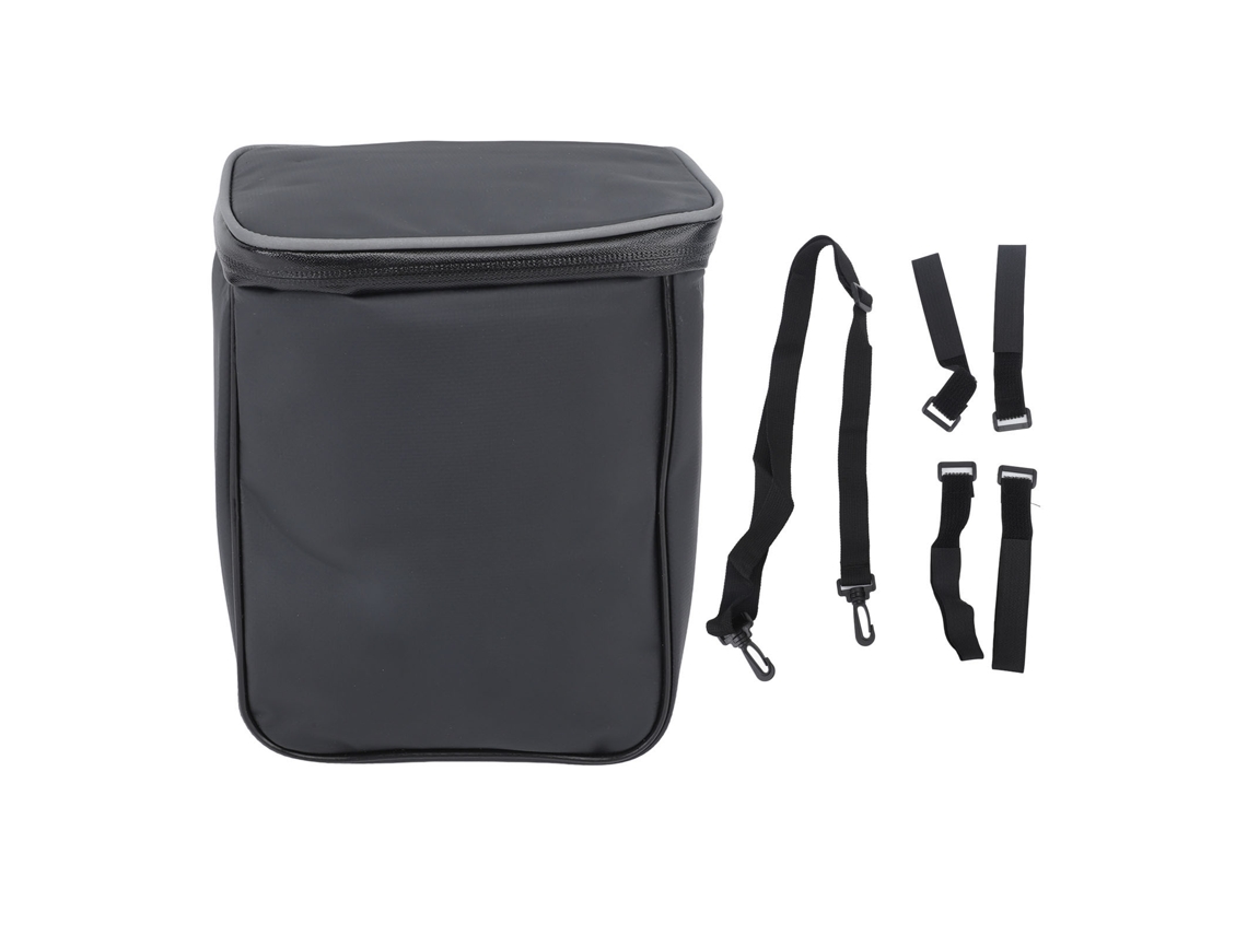 Rebe-bolsa Traseira De Moto De 6l Impermeável Com Zíper Reflexivo Bidirecional Para Bicicleta Elétrica E Motocicleta De Viagem