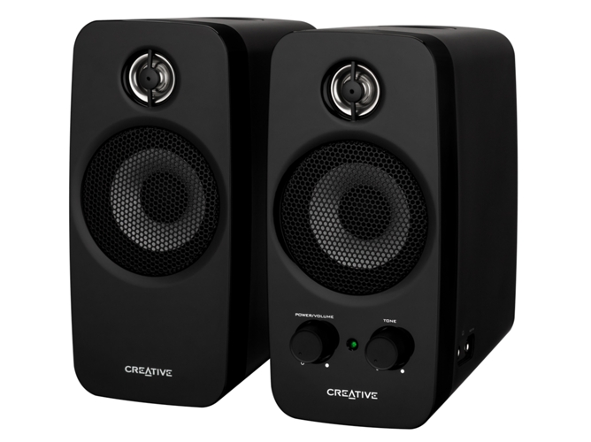Altavoces 2.0 CREATIVE Inspire T10 (PC - 10 W - Control de volumen)