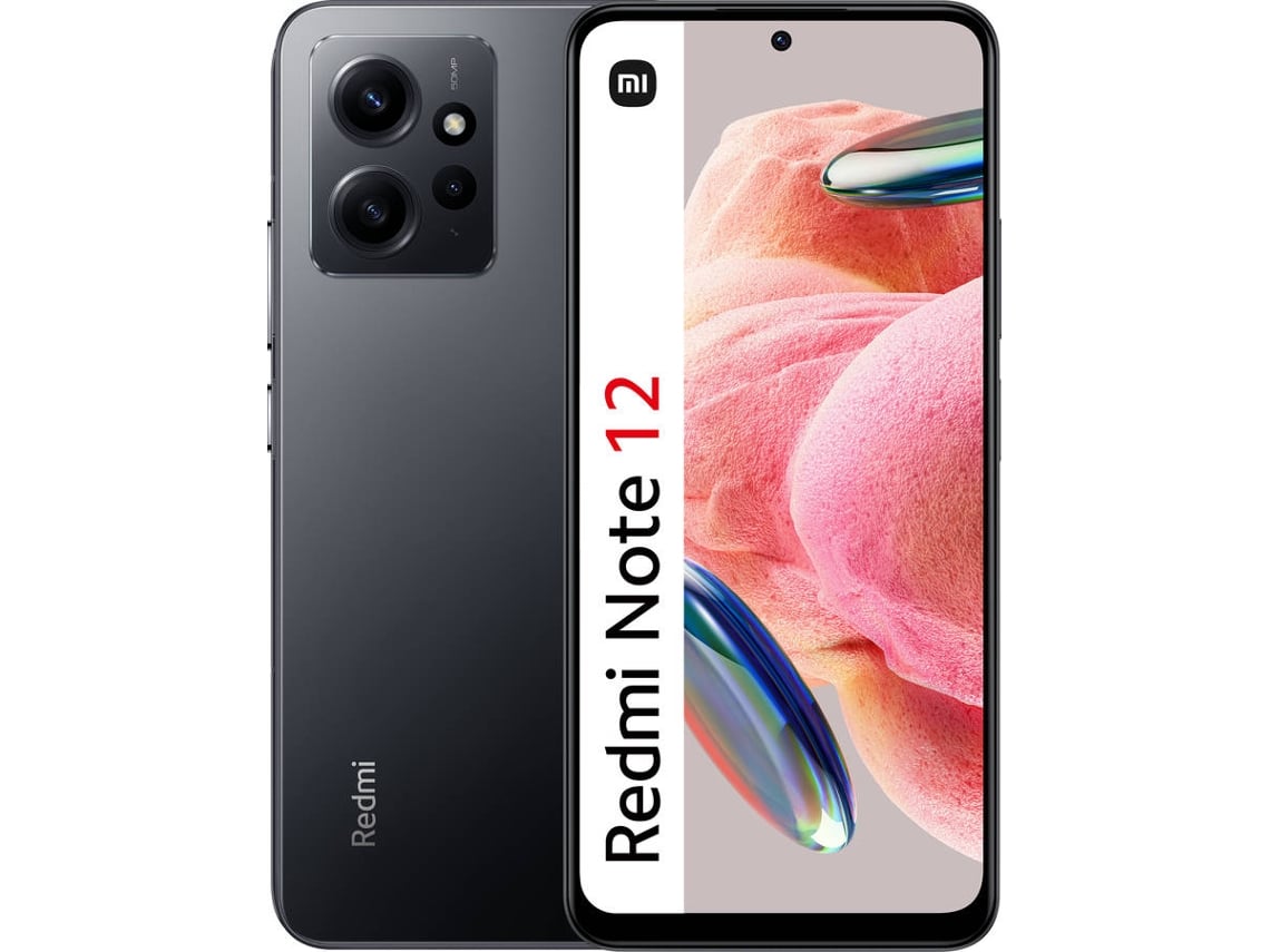 Smartphone XIAOMI Redmi Note 12 (6.67'' - 4 GB - 128 GB - Gris)