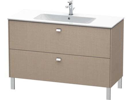 Mueble de aseo DURAVIT Brioso de pie 122,0 x 47,9 cm con 2 extraíbles incl. hueco para sifón y delantal para lavabo ME by Starck 233612
