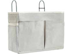 Bolsa Lateral Sofá/mesa De Algodón, Organizador Gris Claro