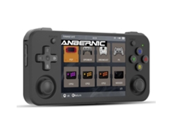 Consola de juegos retro portátil Anbernic Rg35xx H, color negro