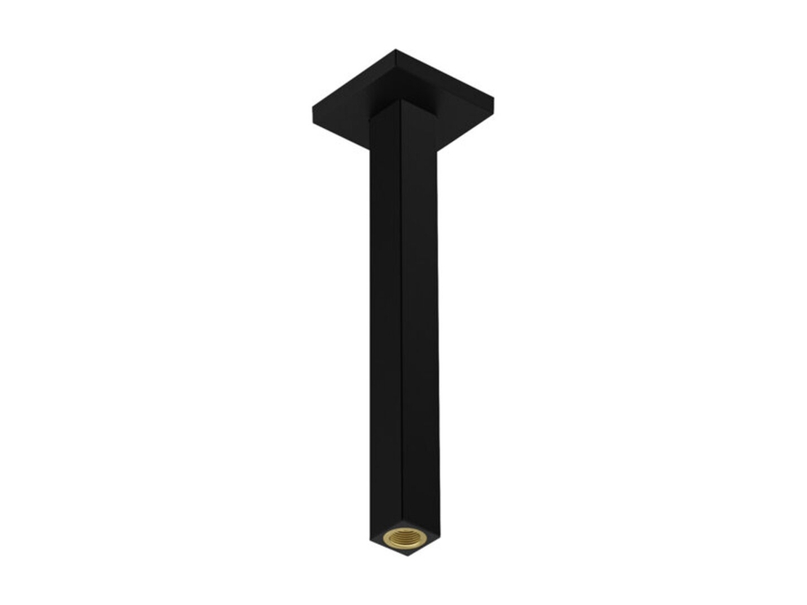 Conexión de techo HANSGROHE E, 30 cm, 24339, Color: Negro Mate