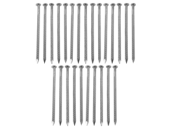 Paquete De 25 Clavos Espirales De Acero Inoxidable Galvanizado Para Escaleras, Estacas Y Fijaciones.