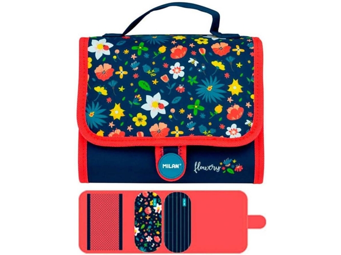 Estuche MILAN Flowery (22x20.5x9cm)