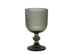 Set de 6 Vasos Stripes 230 ml Gris MY GLASS