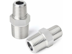 1 reductor macho BSP de 1/2", accesorio para tubería de acero inoxidable 304