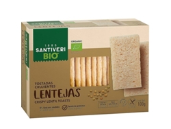 Tostadas SANTIVERI LigLentejas Bio- N -(Café)