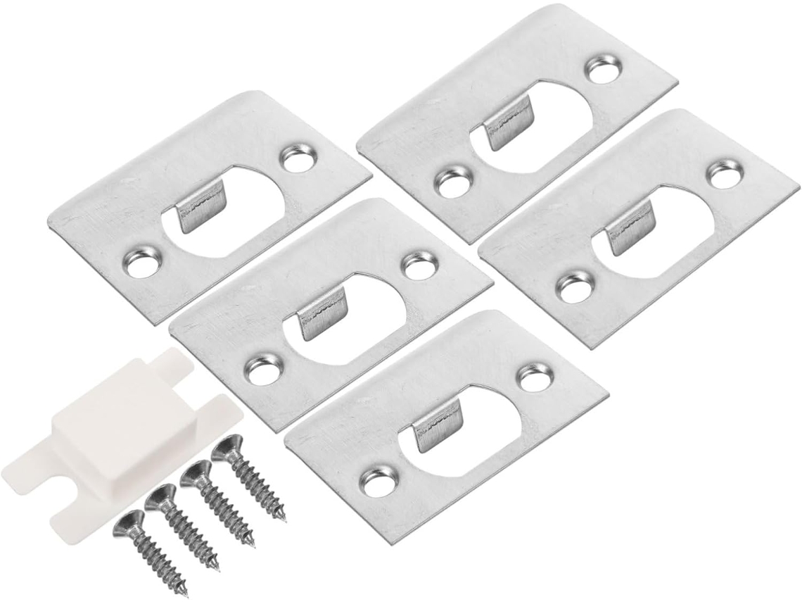 Puerta 4juegos Kit Instalación Pasador Placas Refuerzo