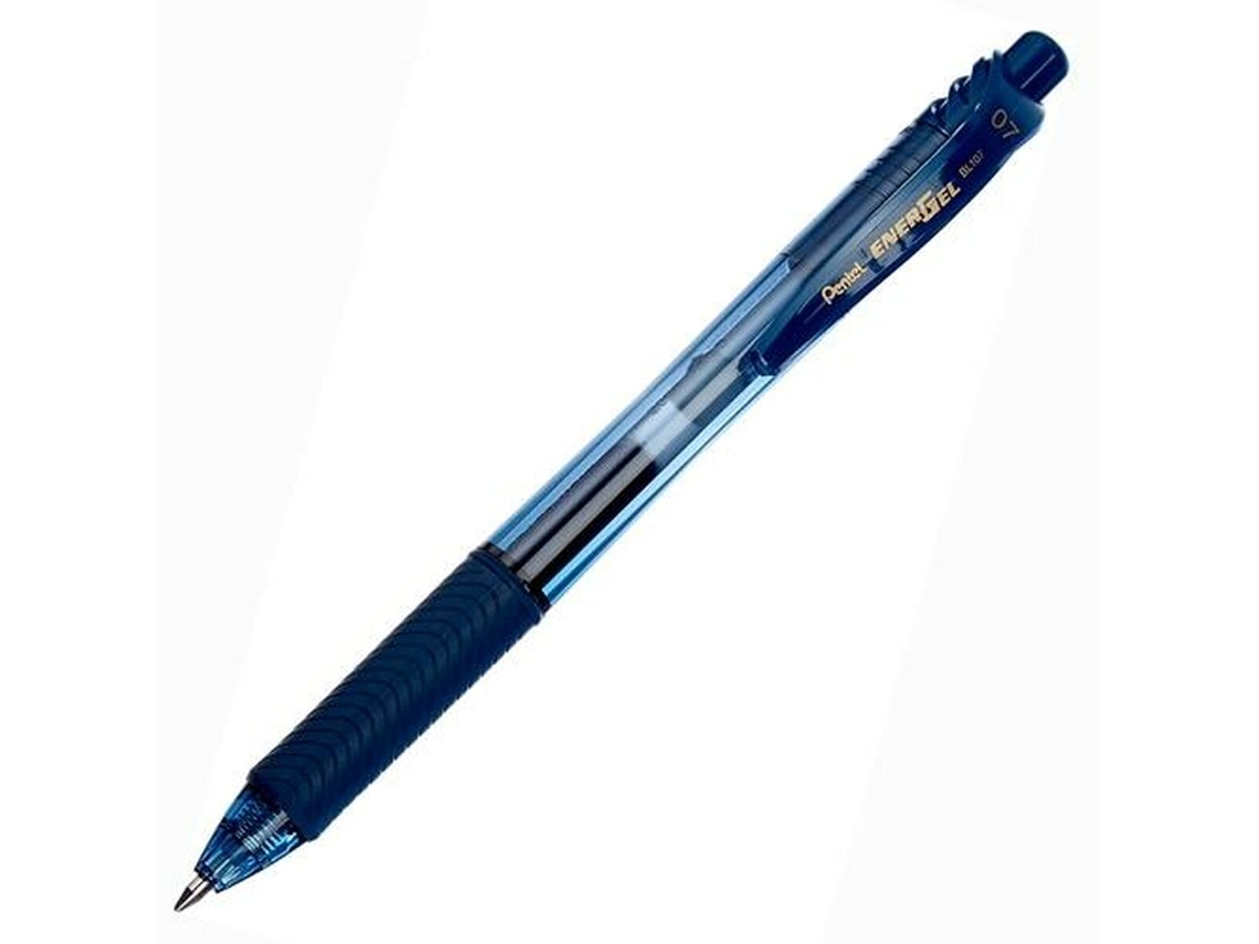 Bolígrafo Pentel EnerGel Azul oscuro 0,7 mm (12 Unidades)