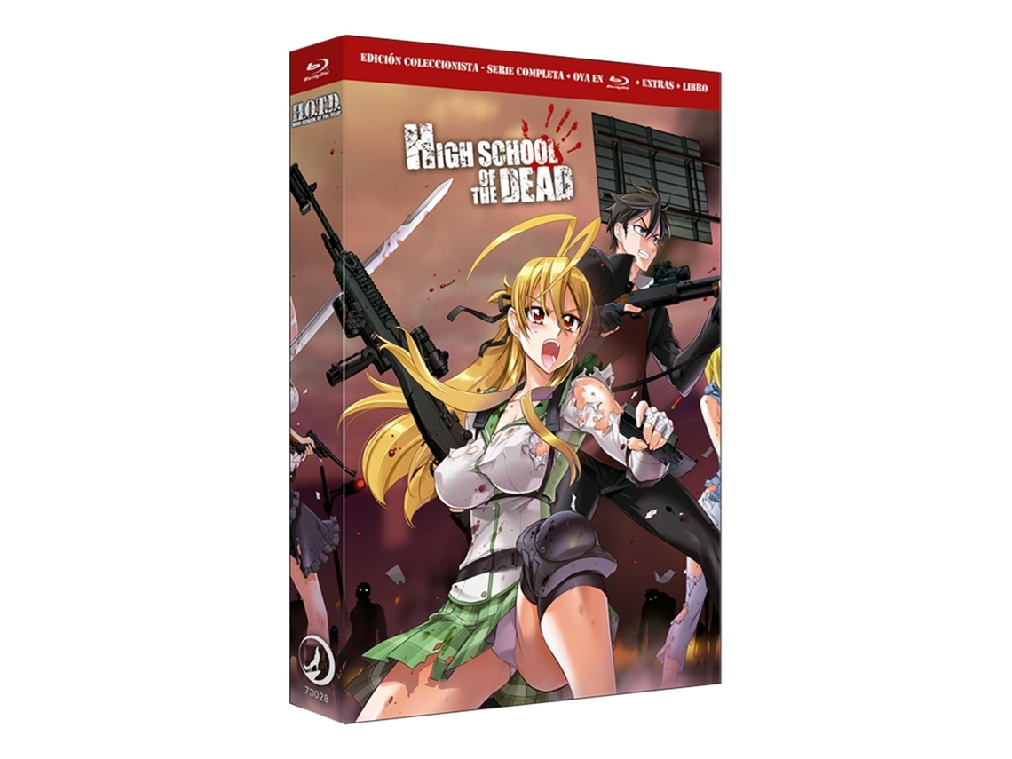Gakuen Mokushiroku Episodios 1 a 12 Ova) (coleccionista) / High School Of The Dead (episodios 1 a 12 Y Ova) Selecta Visión (2010)