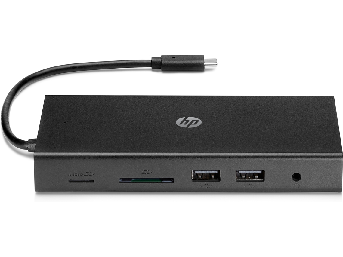 Concentrador multipuerto USB-C de viaje HP