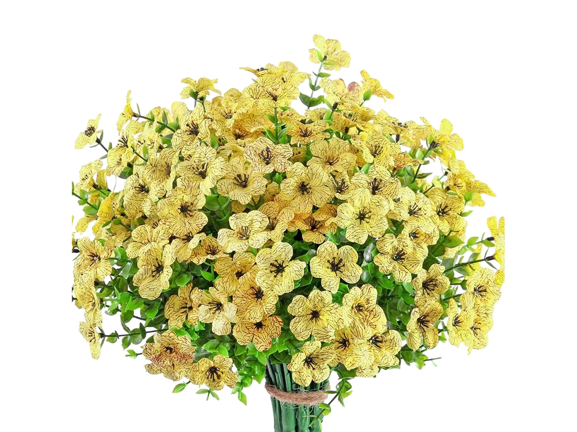 Arreglos florales artificiales para exteriores con protección UV KOFIHETY