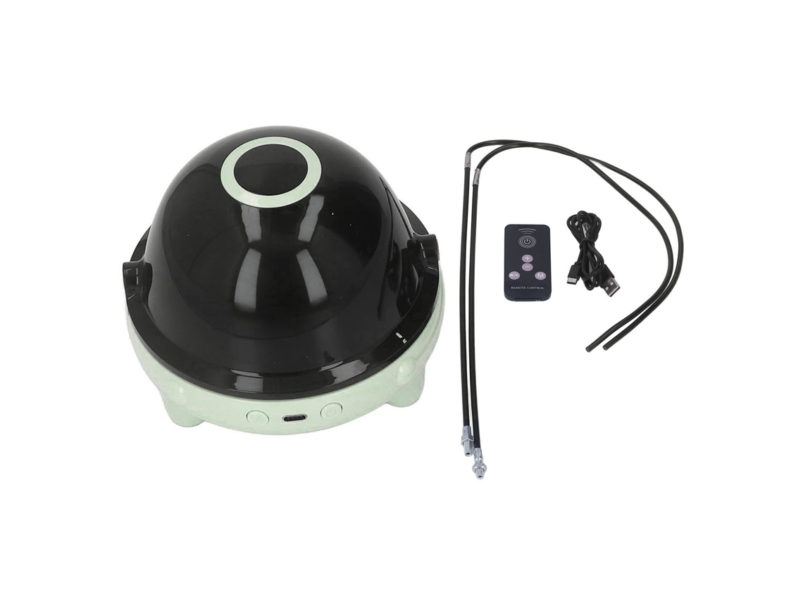 -máquina De Saltar La Cuerda Inteligente Ajustable Automática Bluetooth Con Luz Y Control Remoto Verde
