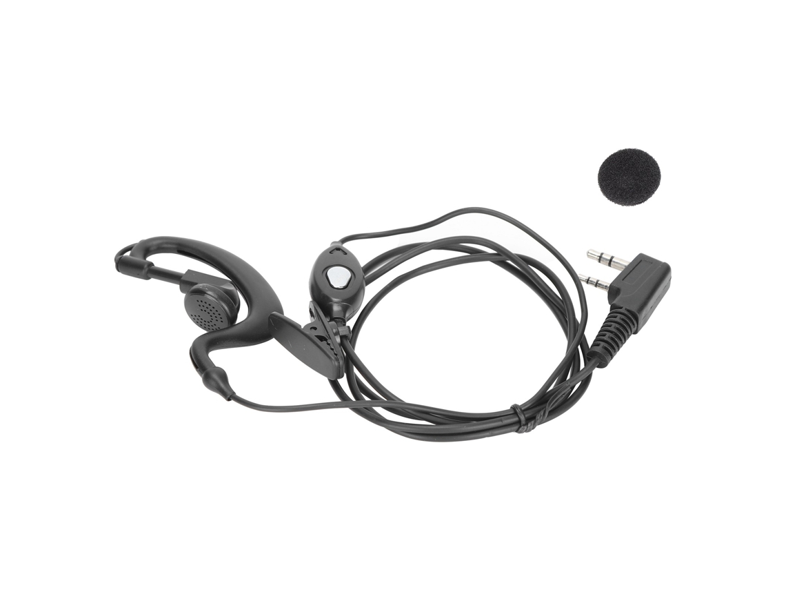 Auriculares Con Micrófono Para Radios Walkie-talkie Kenwood/baofeng, Accesorios Abs.
