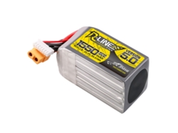 Batería Tattu R Line V50 de 22,2 V, 1550 mAh, 150 C, 6S1P, Lipo, conector XT60 para dron RC