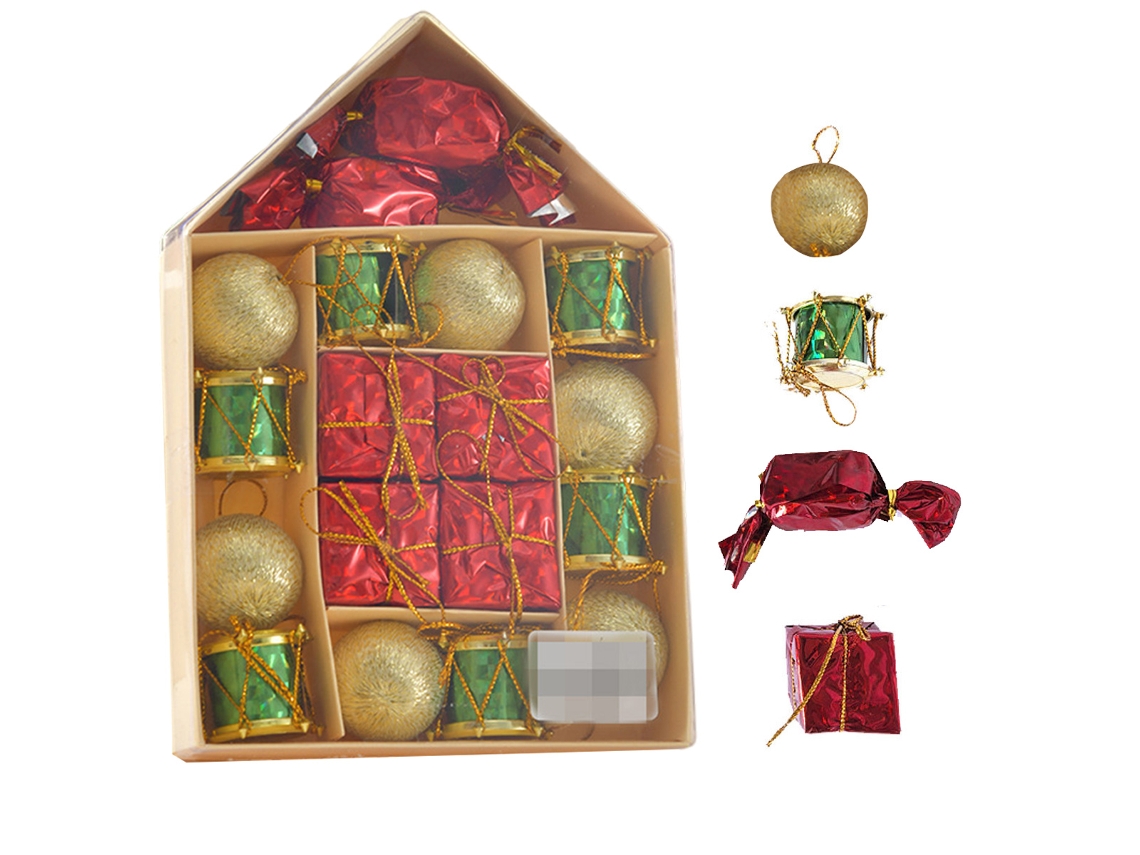 Set de Bolas Navideñas para Decoración de Árbol JEIIBRZUI