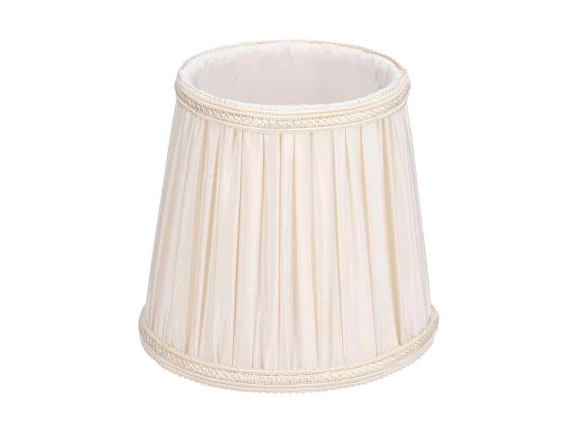 Rebe-abat-jour De Tissu Pour Lampe De Table Moderne E14 Décoratif Couverture De Lampe En Tissu Apricot