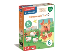 Los números de 1 a 10 Clemente Educación 67758 (edad recomendada: 3 años)