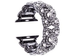 Correa De Diamantes De Lujo Para Apple Watch, Correa Brillante Ultradelgada De 49 Mm, Para Iwatch Series 8 7 6 Se 5 4 3 42