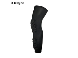Rodillera de compresión Honeycomb para baloncesto, rodillera deportiva para adultos Mdug (negra, 1 L)