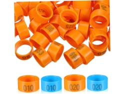 200 Anillos Numerados Para Patas De Pollo, Pinzas Para Patas De Aves De Corral Y Patas De Paloma.