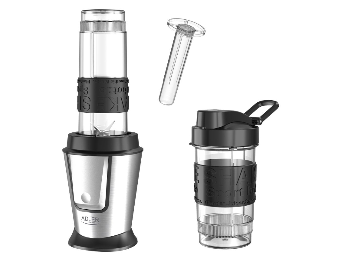 Licuadora Adler De 800W Y 2 Jarras De 400Ml+570Ml