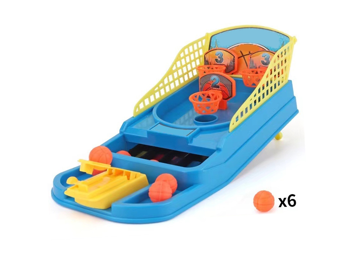 2026-soporte De Baloncesto De Dedos Mini Para Interacción Padre-hijo Mesa Azul