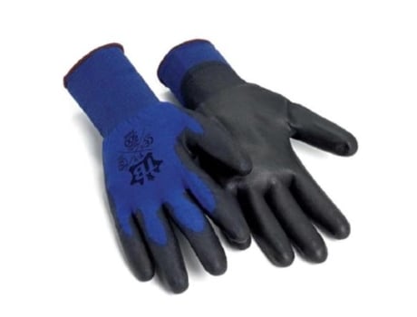 Guante nylon palma poliretano fino negro fine500 talla 7-10 t/guante talla xl-10