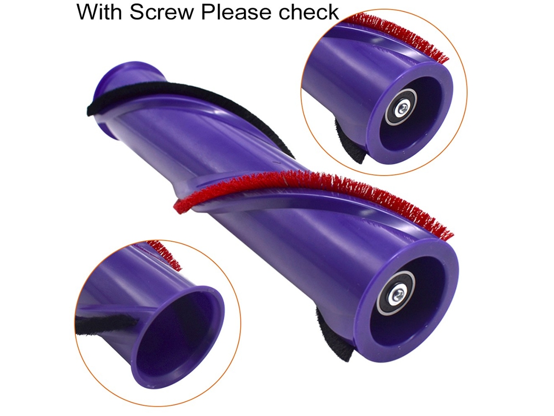 Rollo de cepillo para Dyson V7, conjunto de barra de cepillo de rodillo, Compatible con herramientas de aspiradora, piezas de fijación, Gadget para limpieza del hogar