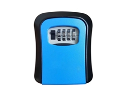 Caja De Llaves Eifson Montaje Segredo 4 Dígitos 8.5x3x6.2cm (azul)