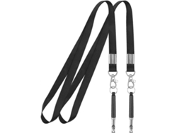 Silbato de adiestramiento para perros GOKOCO ajustable con cordón, 2 unidades