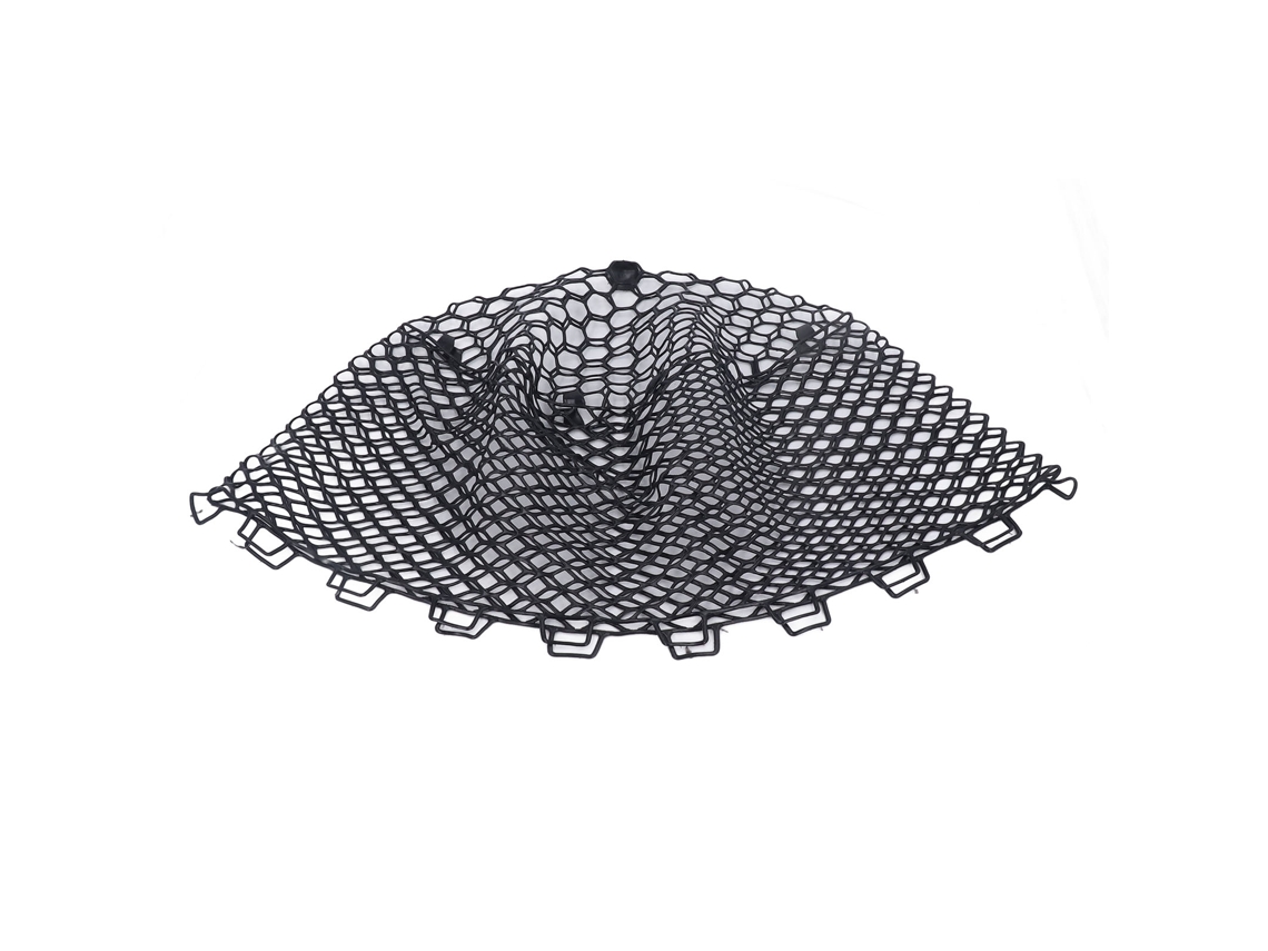 2026rebe-red De Pesca De Goma Repuesto Transparente Negra Plegable Para Agua Dulce Y Salada Profundidad 40cm