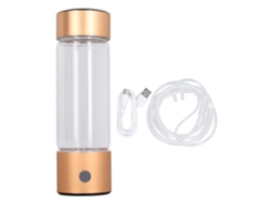 Generador De Agua Rica En Hidrógeno De 410 Ml (1200-1400 Ppb) Con Manguera Para Inhalación Nasal.