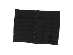 Fajas Lumbares Abdominales Control de Vientre Compresión Transpirable Mujer Negro 2xl