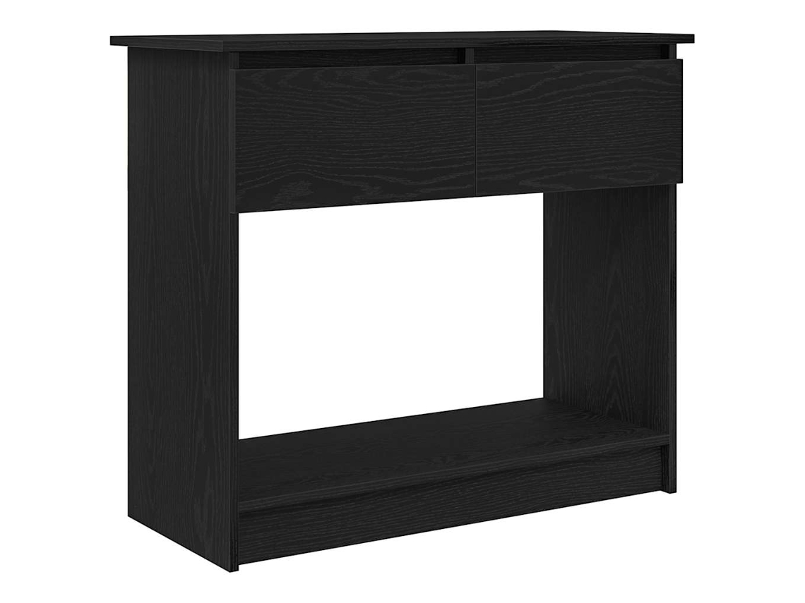 Maison Exclusive - Mesa Consola Con Cajones Negra 85,5x38,5x74,5 Cm