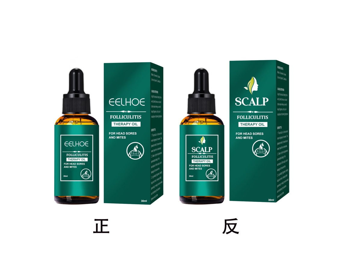 Aceite esencial para el cuidado del cuero cabelludo