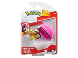 Clip N Go de Pokémon Dedenne Love Ball Bizak