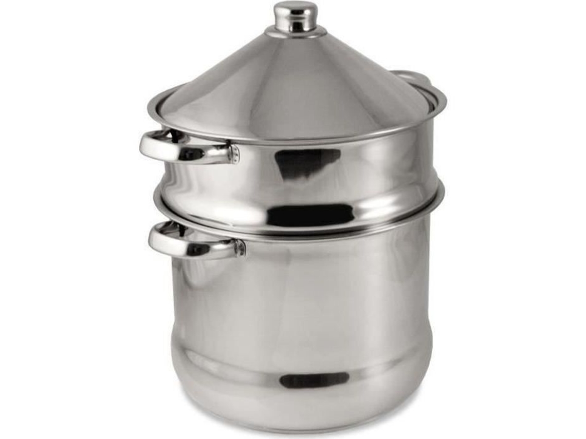 BAUMALU Couscoussier Tajine em aço inoxidável