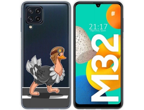Carcasa Samsung Galaxy M32 TUMUNDOSMARTPHONE Avestruz Multicolor