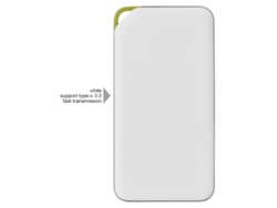 Kit De Bricolaje De Power Bank Con Puerto Type-c Y Micro Usb (blanco, Salida Type-c)