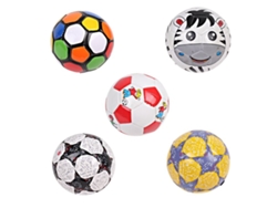 Balón de fútbol firmado LPM (15 cm - Cuero)