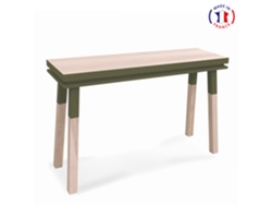 Consola Rectangular MON PETIT MEUBLE FRANÇAIS (Marrón - Madera - 100 x 45 x 100 cm)