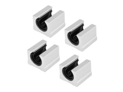 2026velora-4pcs Cojinete Lineal Deslizante Sbr20uu Bloque Deslizante Piezas Cnc Impresora 3d 20*39*11mm