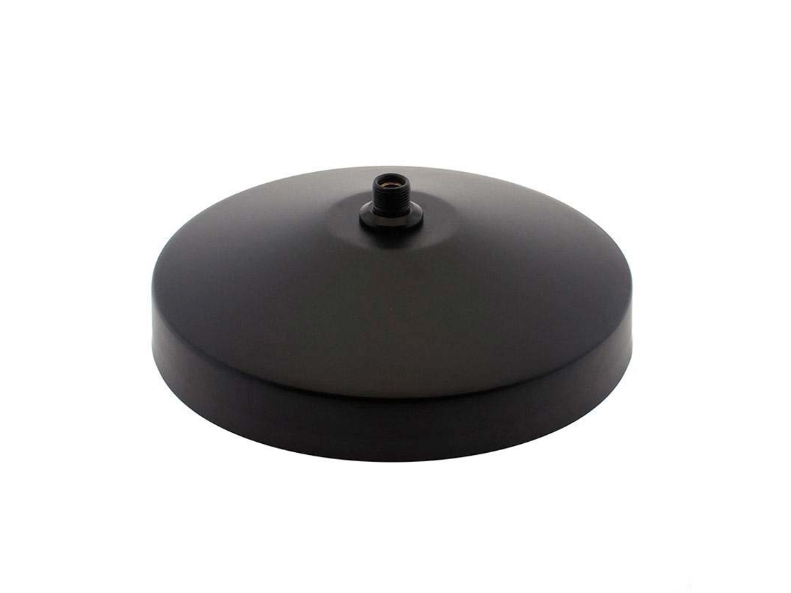 BASE Baround LEDBOX Pie Acero Lacado Negro (Ø225 mm)