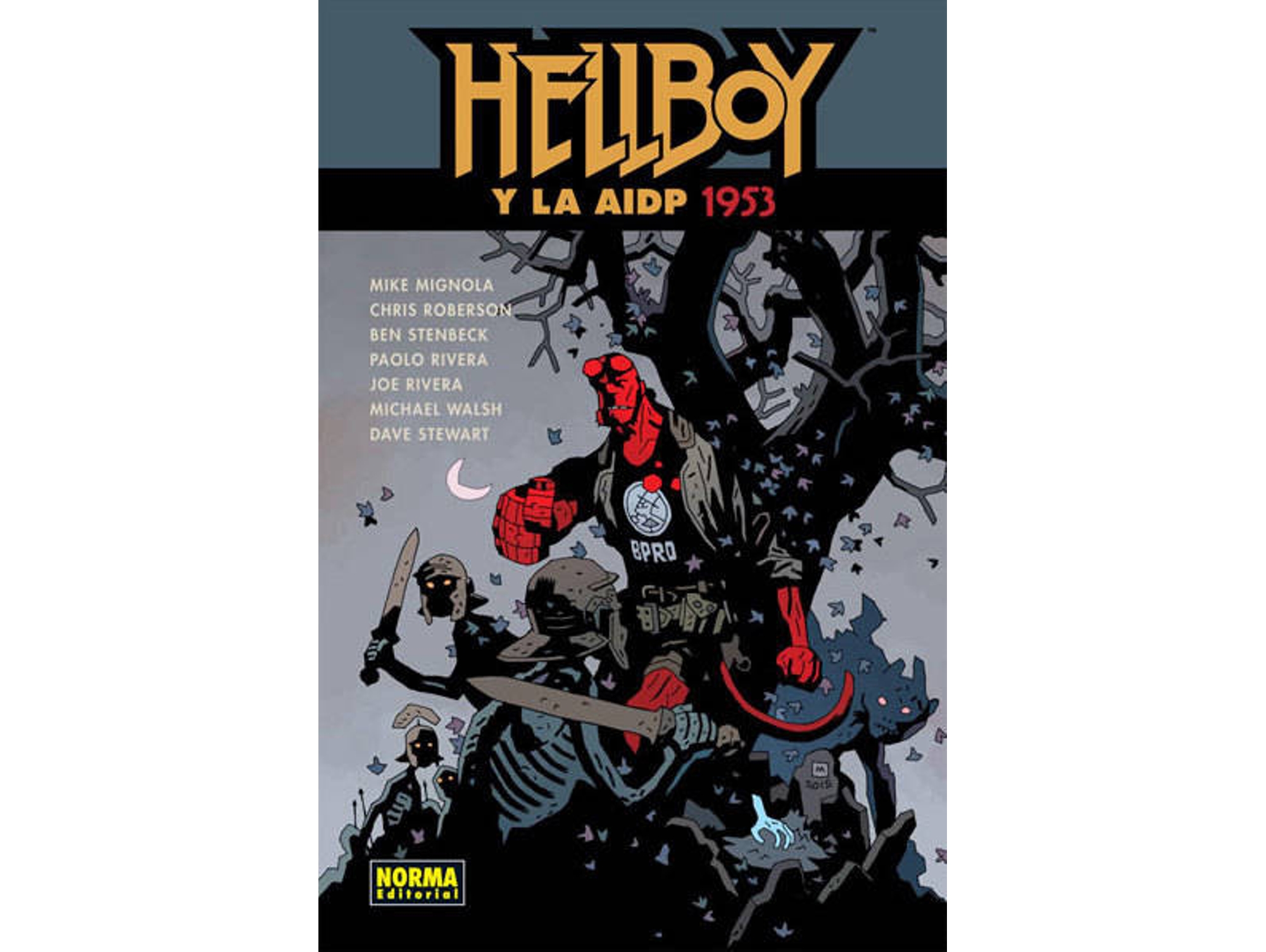 Libro Hellboy Y La Aidp 1953 Nº20 de Mike Mignola (Español)