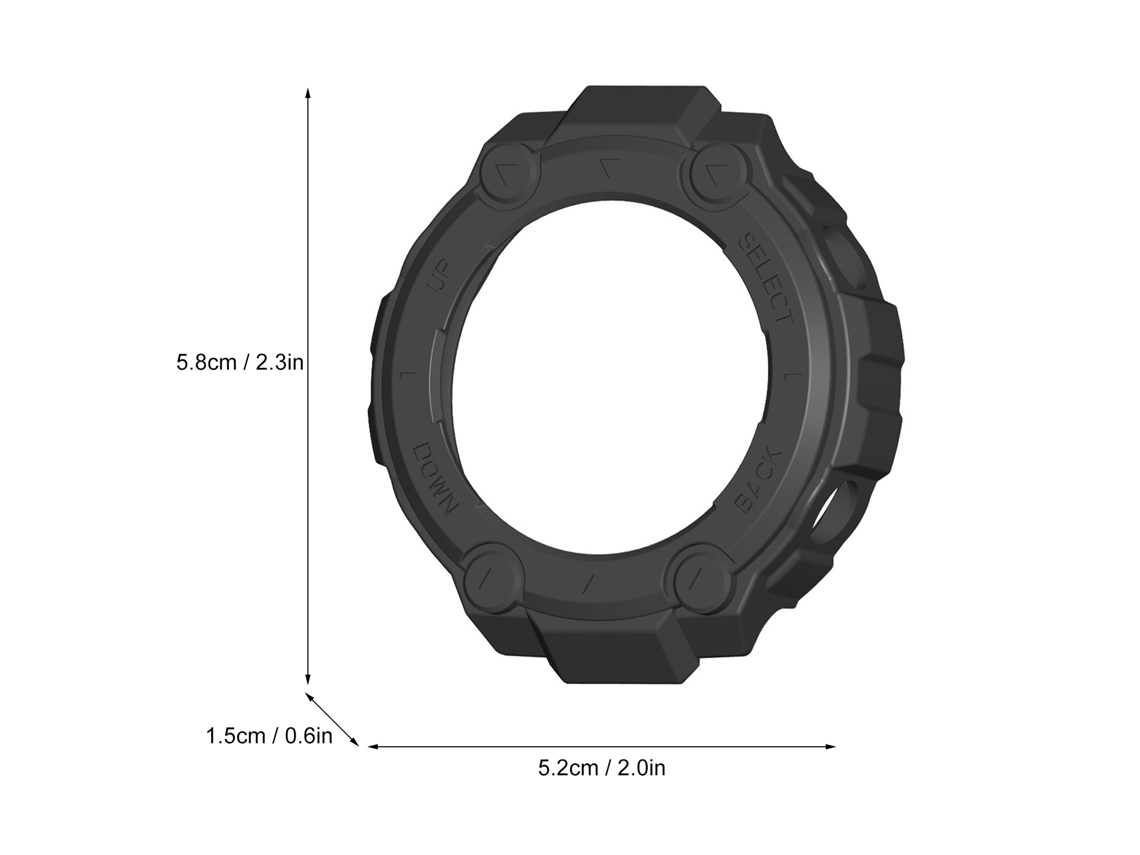 Rebe-capa De Tpu Macia Para Relógio Inteligente Huami Amazfit T-rex Pro